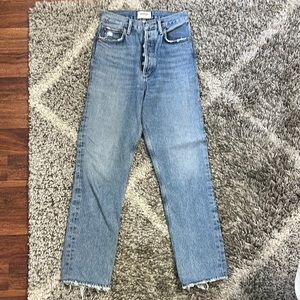 Agolde 90’s High Rise Straight Leg Jean